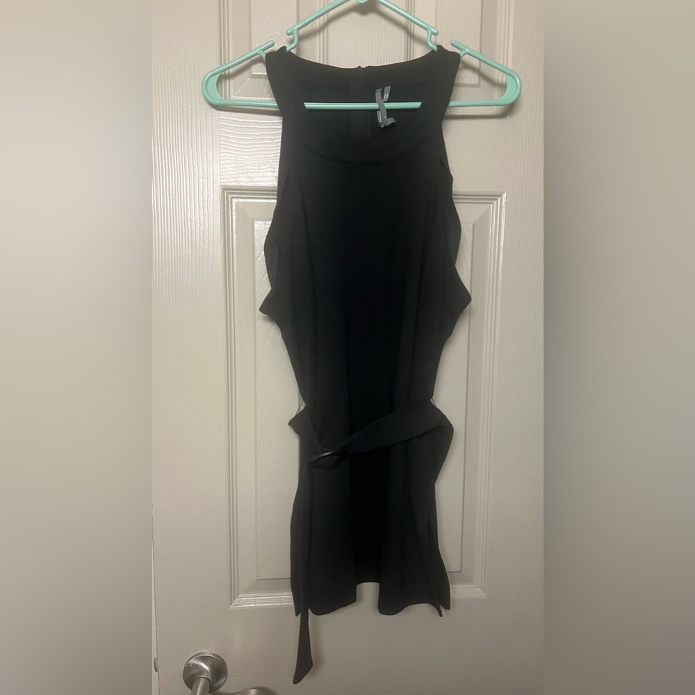 Anthropologie Belted Halter Top